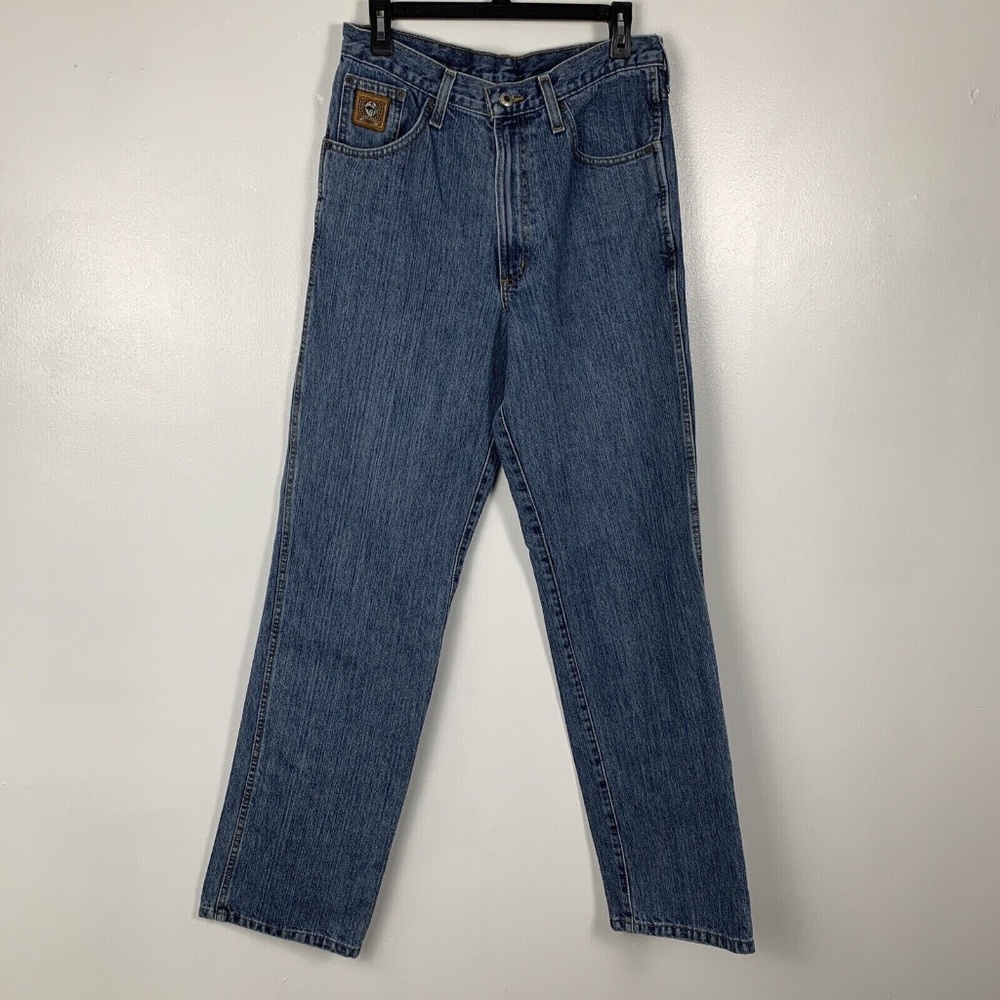 Cinch Western Denim Jeans Mens Bronze Label Slim Med Stone MB90532001 Size 33x34